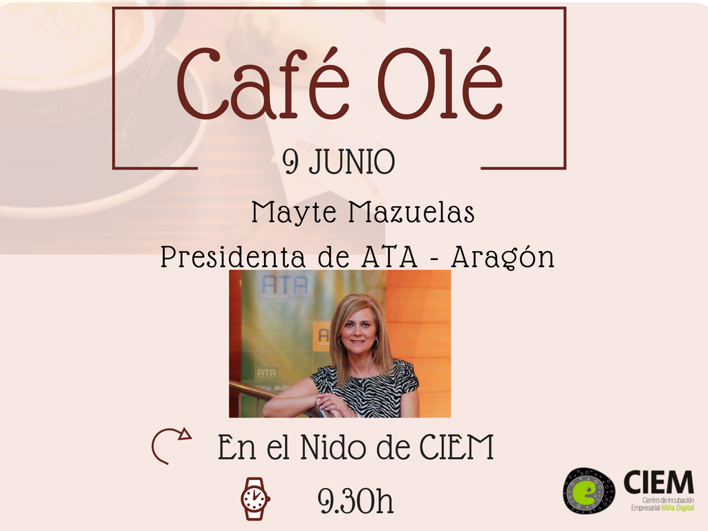 Café Olé con Maite Mazuelas