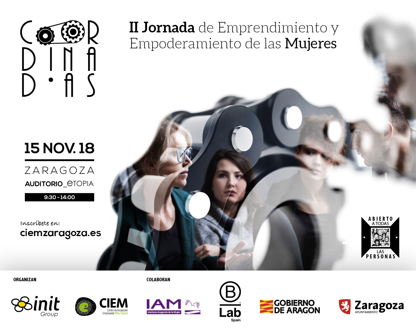 II Jornada de Emprendimiento y Empoderamiento de las Mujeres: Coordinadas