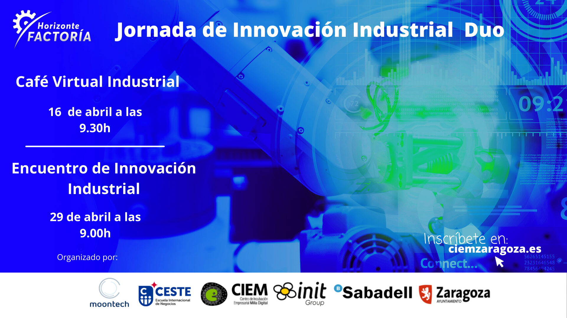 Horizonte Factoría. Jornada de Innovación Industrial DUO