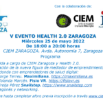 V EVENTO HEALTH 2.0 ZARAGOZA