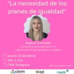 "La necesidad de los planes de igualdad"