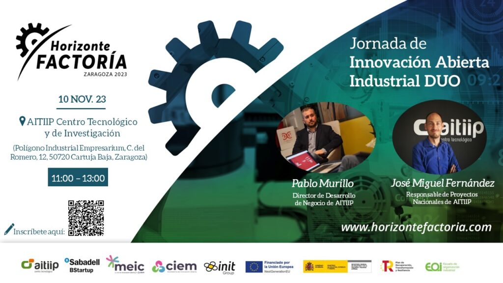 Jornada de Innovación Abierta Industrial DUO