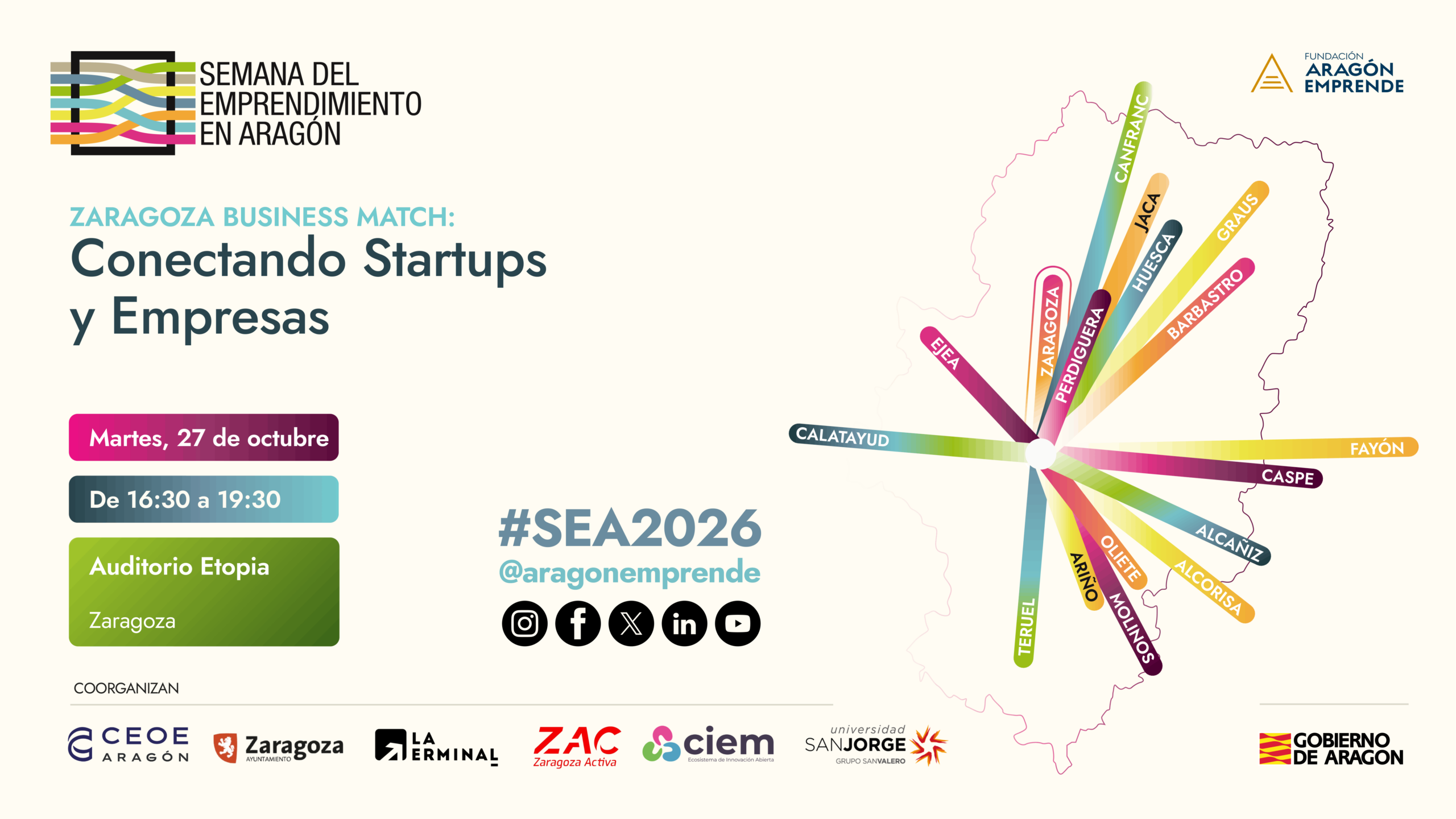 Cartel evento SEA 2026
